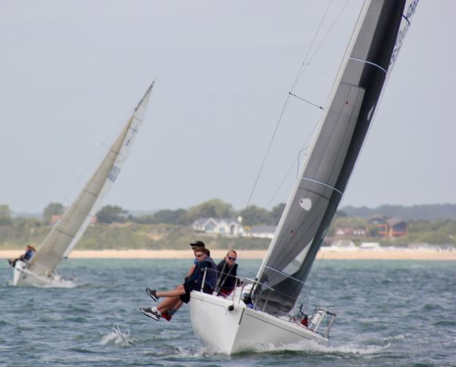 Chris Body finished the day in fourth – J/80 Open National Championship ©  Louay Habib / RSrnYC